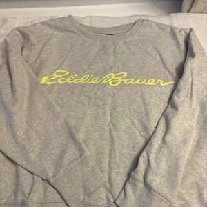 Eddie Bauer Light Gray Women's Sweatshirt
